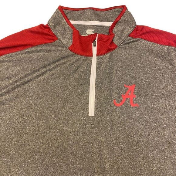 Colosseum University of Alabama Stretch 1/4 Zip Long Sleeve‎ Pullover Sz XL - Picture 2 of 15